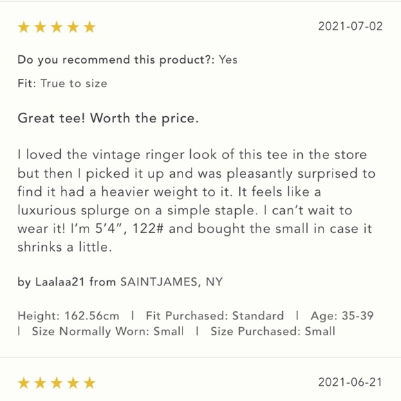 Anthropologie NWT Maeve Ringer Graphic Tee Size XS. - Picture 12 of 14